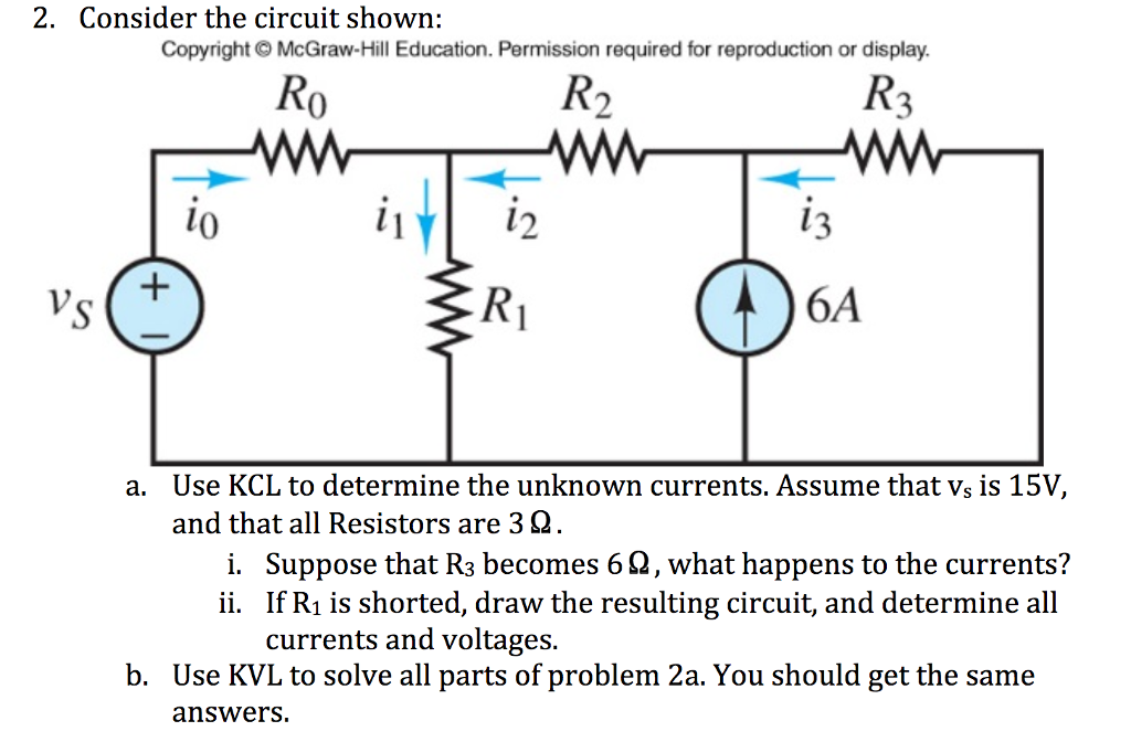 Circuit Diagram Of Kcl