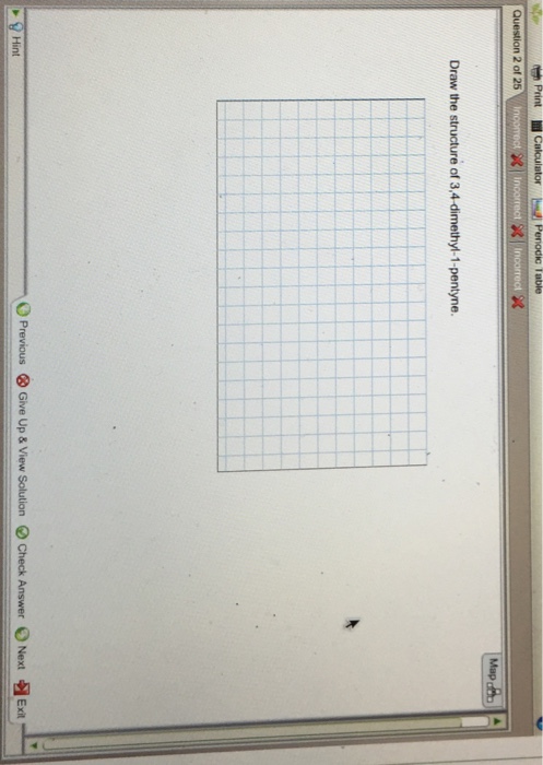 Solved Draw The Structure Of Dimethyl Pentyne Chegg