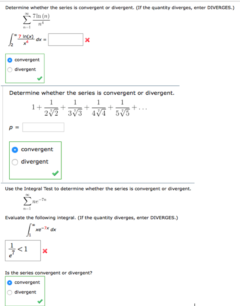 Solved Determine Whether The Series Is Convergent Or Chegg