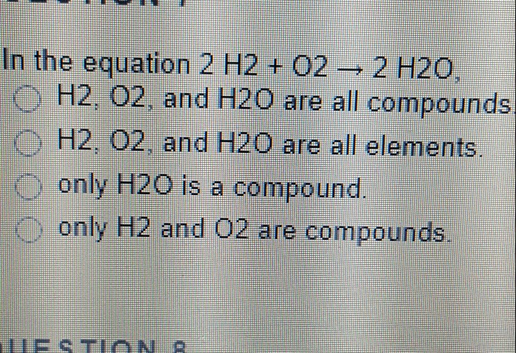 Solved In The Equation H O H O C H And H O Chegg