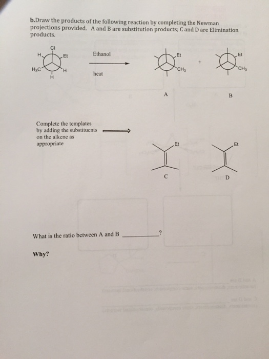 Solved Draw The Products Of The Following Reaction By Chegg