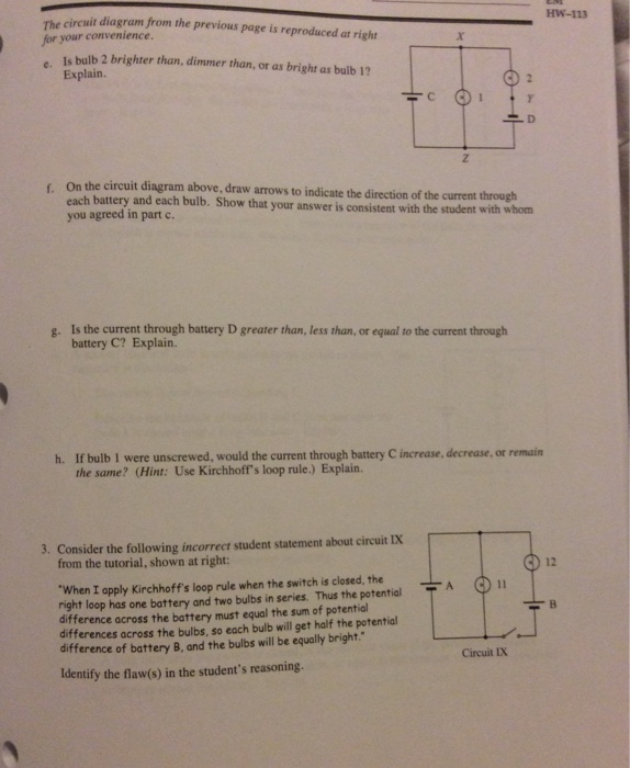 Solved Circuits With Multiple Batteriesplease Answer Chegg