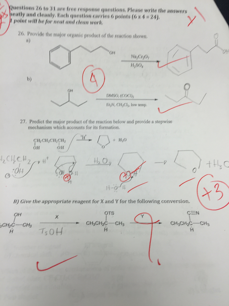 Solved Provide The Major Organic Product Of The Reaction Chegg