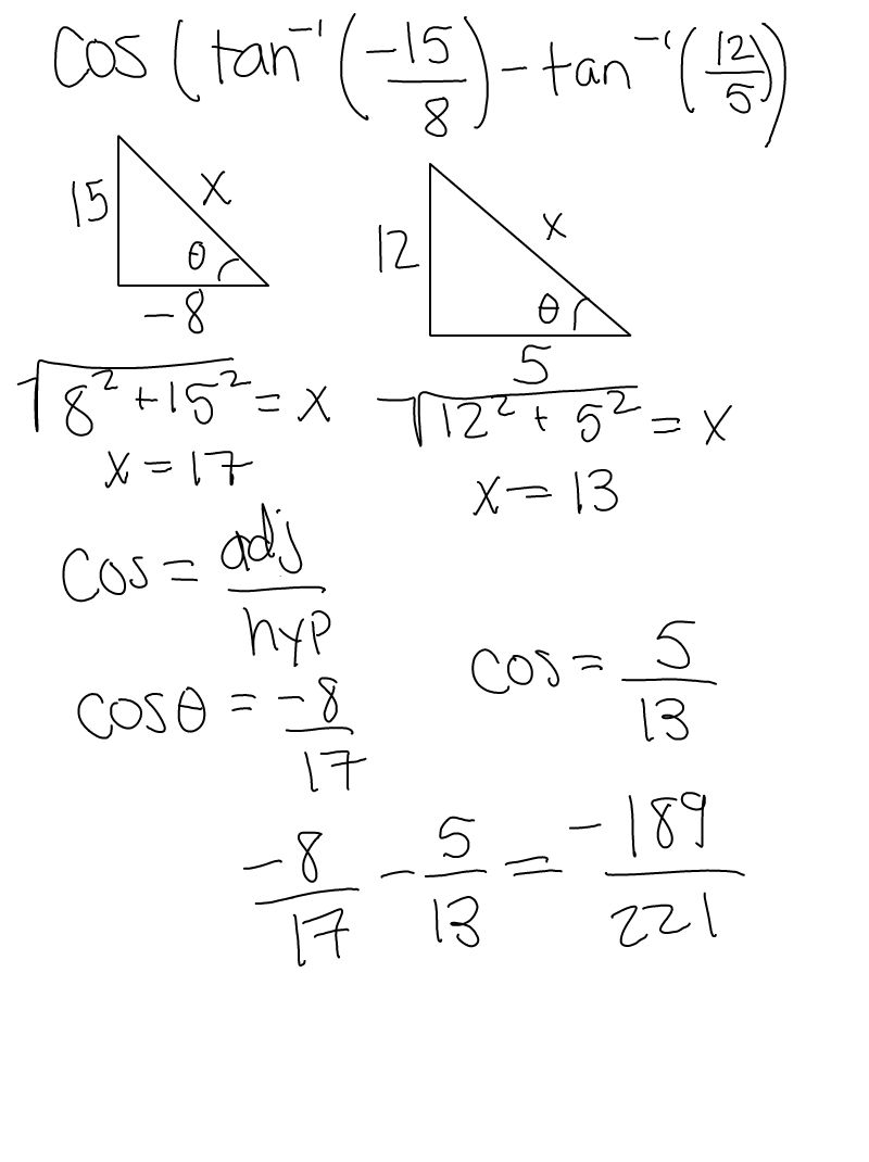 Trigonometry Archive April Chegg