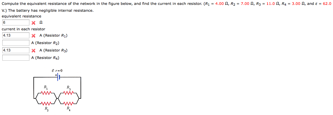 Solved Compute The Equivalent Resistance Of The Network In Chegg