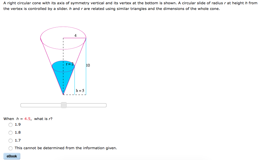 Solved A Right Circular Cone Of Radius R Is Inscribed In Cheggcom Images