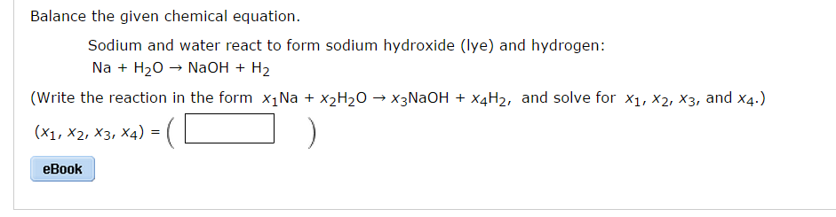 solved-balance-the-given-chemical-equation-sodium-and-wa-chegg