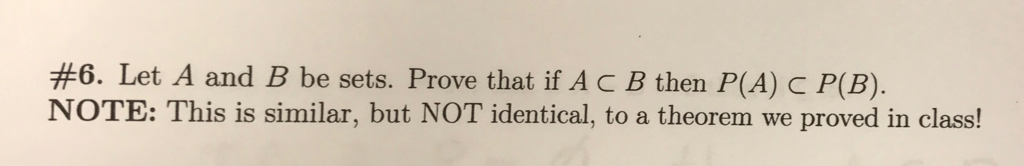 Solved Let A And B Be Sets Prove That If A Subsetof B Then Chegg