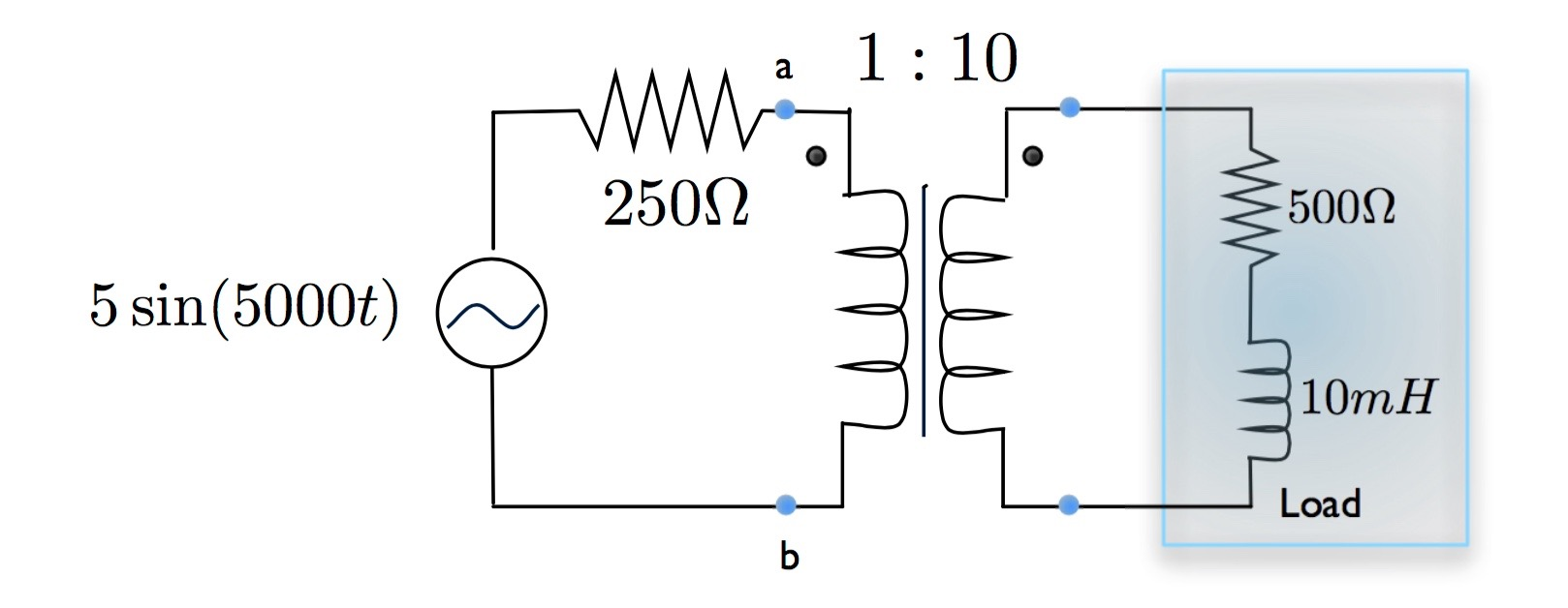 Solved Consider The Ideal Transformer Circuit Shown Chegg