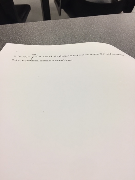 Solved Let F X Integral Sin X E T Dt Find All Chegg