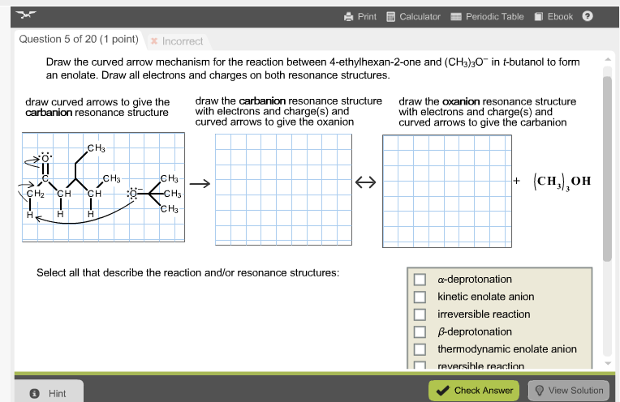 Solved Draw The Curved Arrow Mechanism For The Conversion Of Chegg