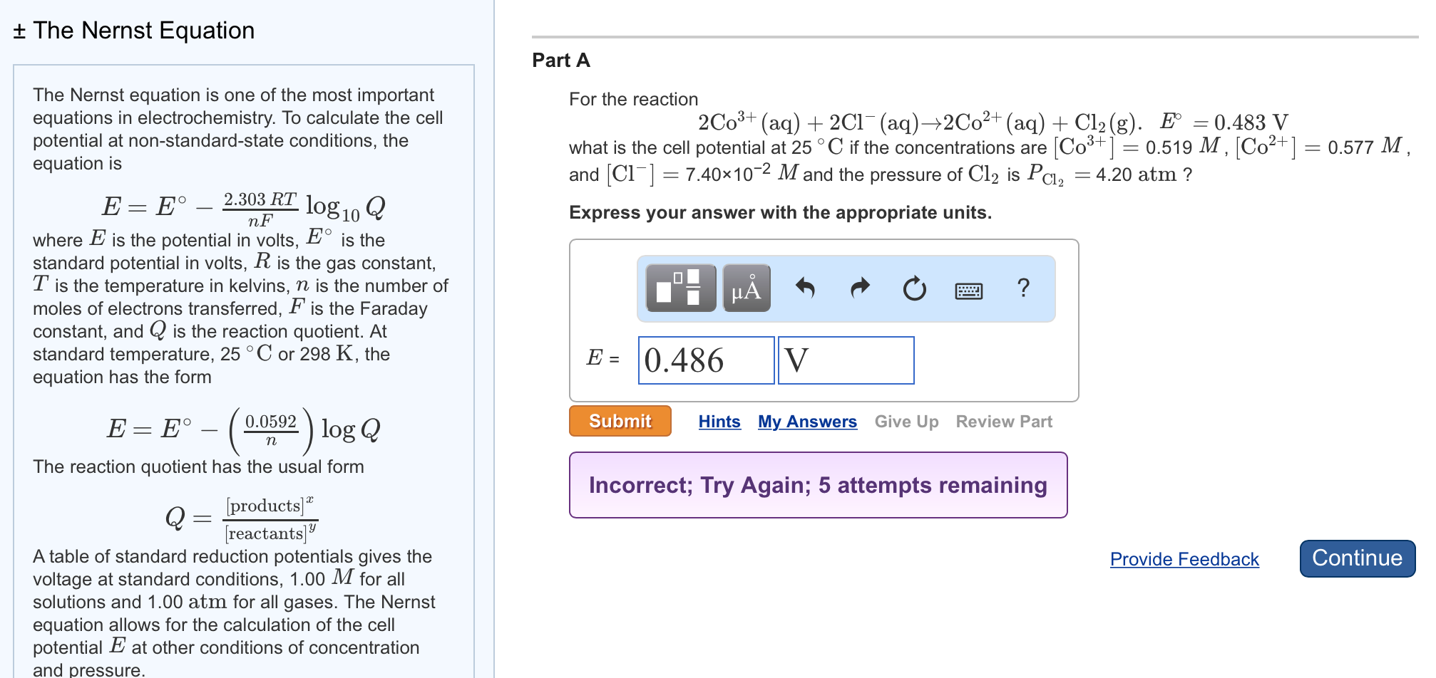 solved-the-nernst-equation-the-nernst-equation-is-one-of-chegg