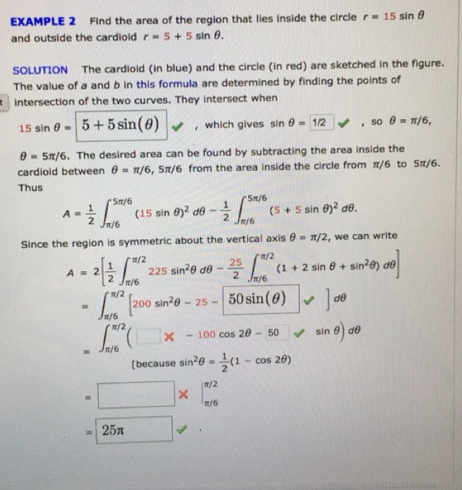 Solved Find The Area Of The Region That Lies Inside The Chegg