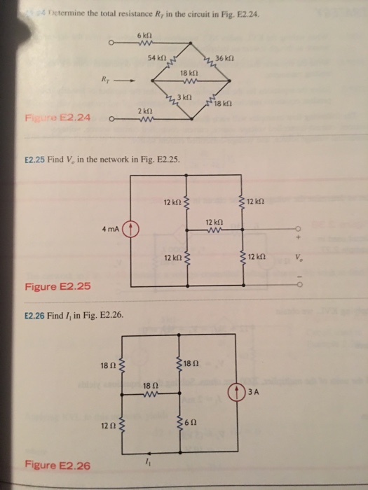 Solved Determine The Total Resistance R T In The Circuit In Chegg