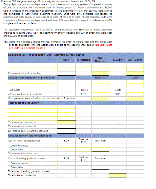 weighted average cost per unit calculator