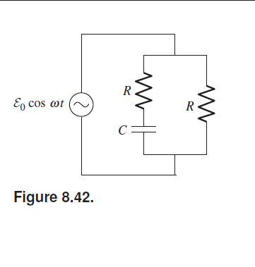 Solved Two Resistors And A Capacitor The Circuit In Fig Chegg