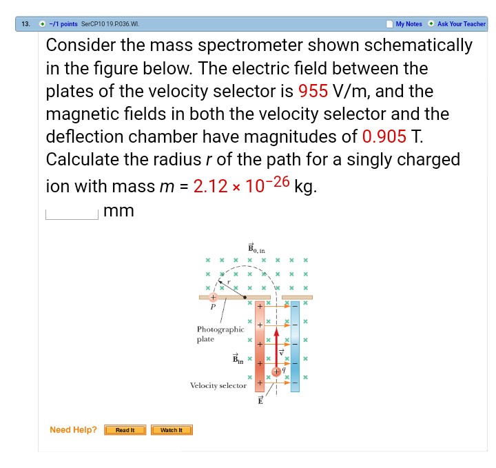 Consider The Mass Spectrometer Shown Schematically In The Fi