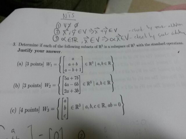 Solved Determine If Each Of The Following Subsets R Is A Chegg