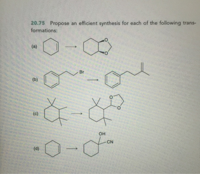 Solved Propose An Efficient Synthesis For Each Of The Chegg