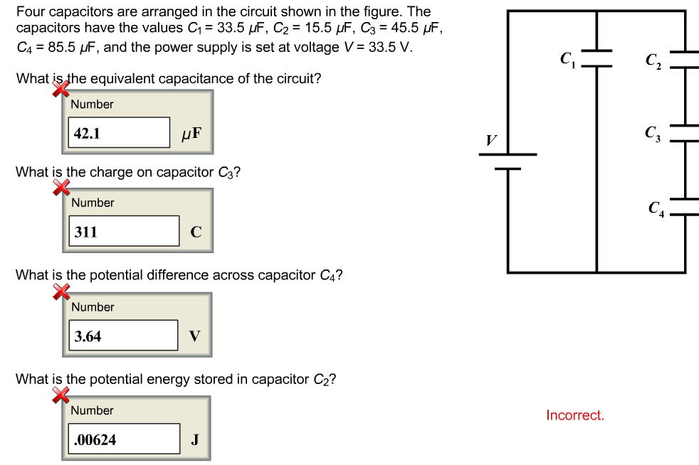 Solved Find The Total Capacitance Of The Combination Of Chegg