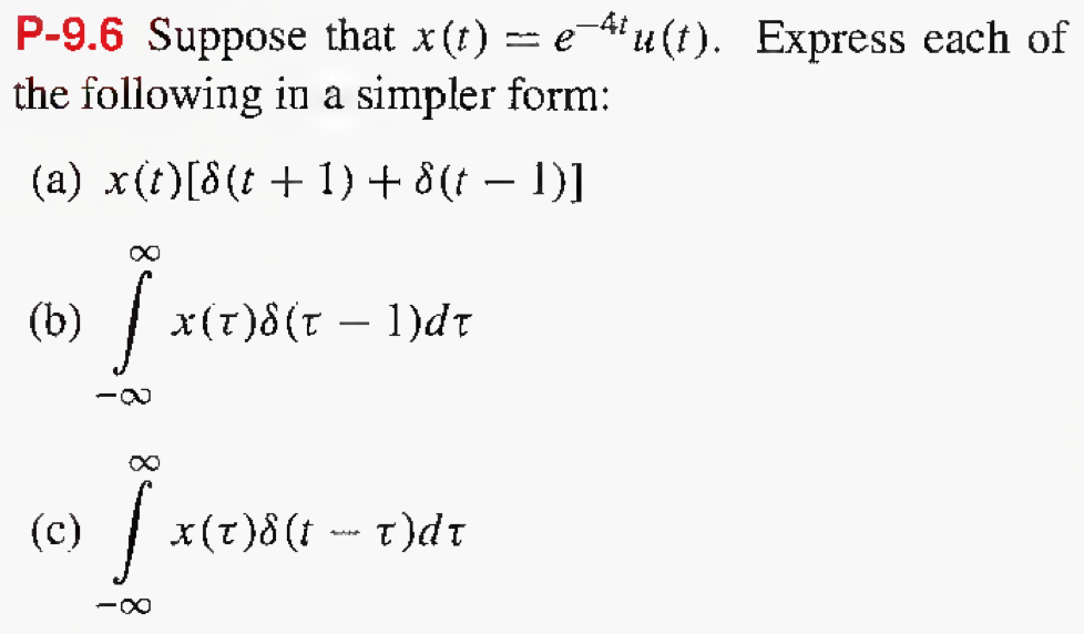 Solved Suppose That X T E 4t U T Express Each Of The Chegg