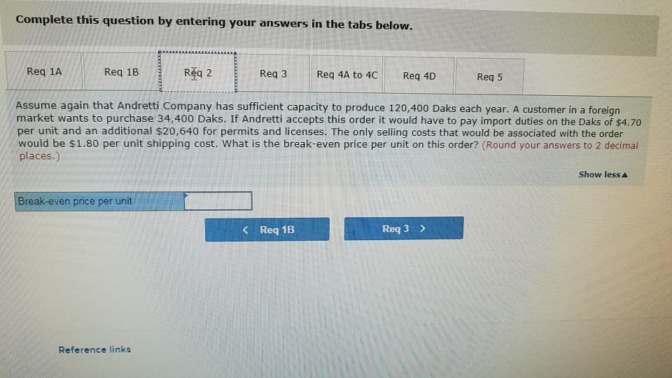 Solved Problem Relevant Cost Analysis In A Variety Of Chegg