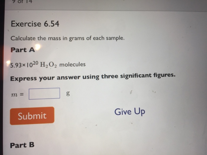 Solved Calculate The Mass In Grams Of Each Sample Chegg