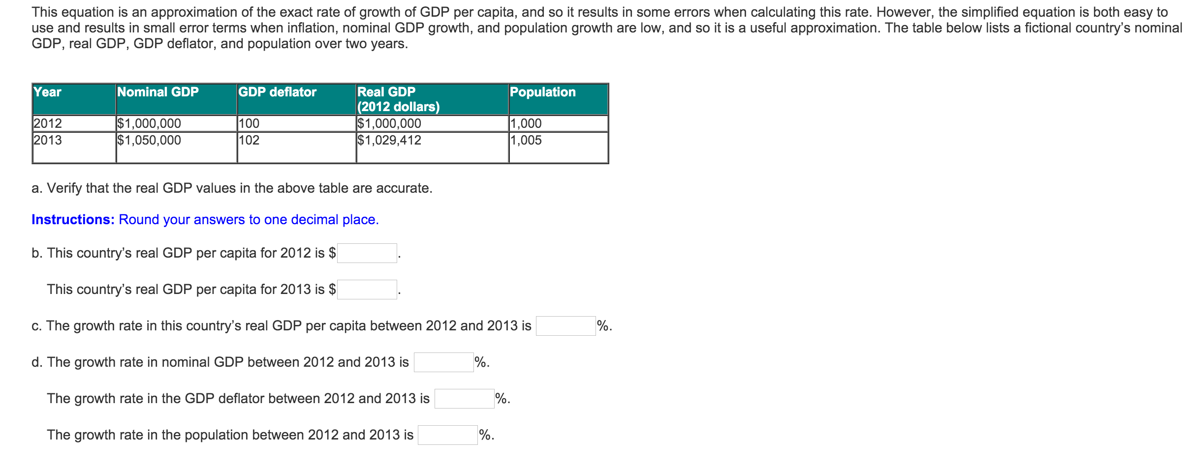 How To Calculate Real Gdp Per Person Growth Rate Haiper