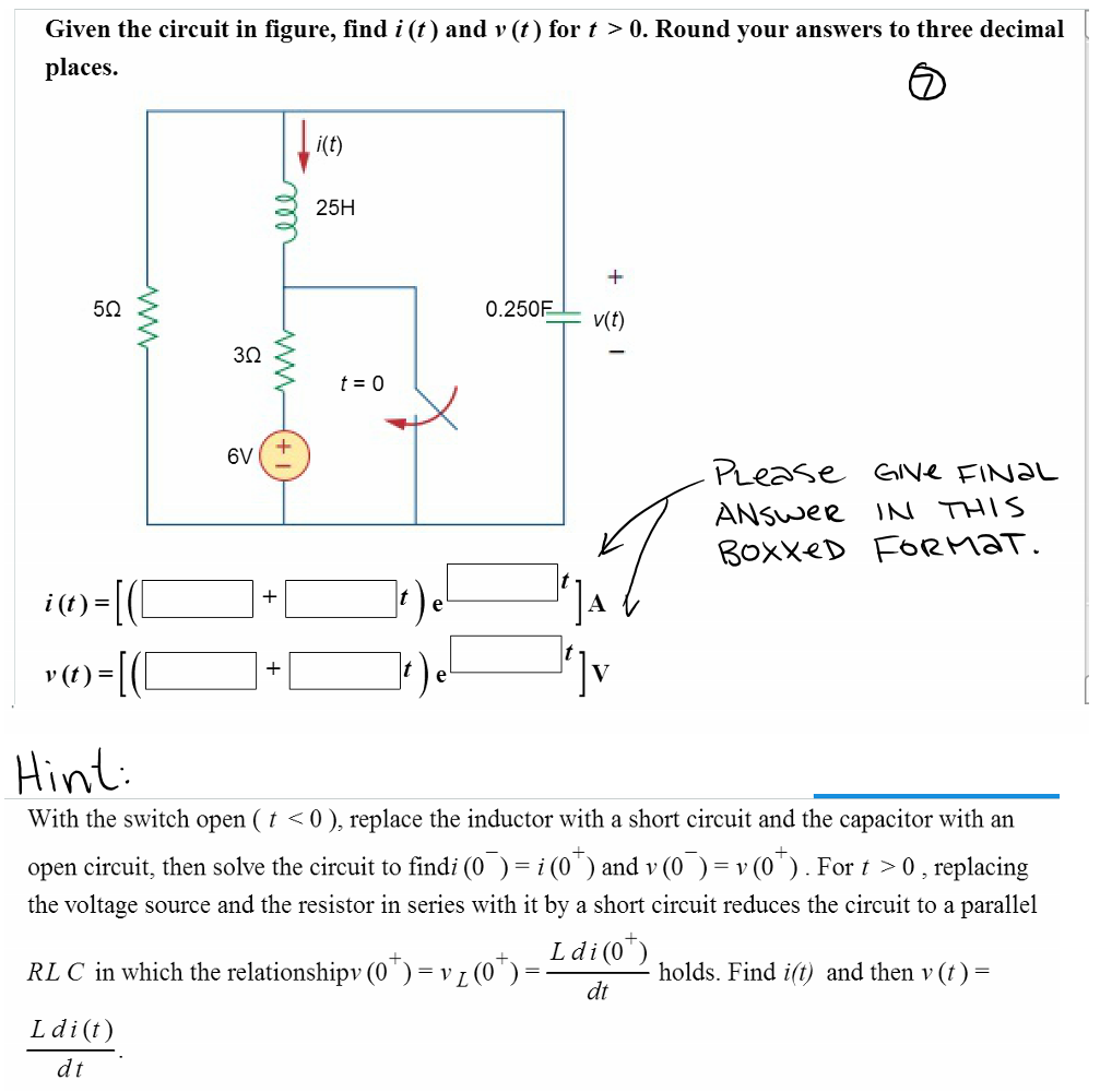 Solved Given The Circuit In Figure Find I T And V T For Chegg