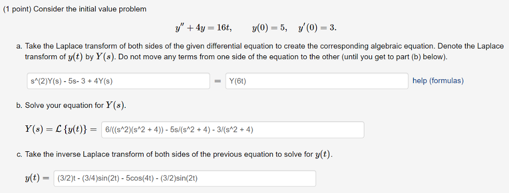 Solved Point Consider The Initial Value Problem Y Y Chegg