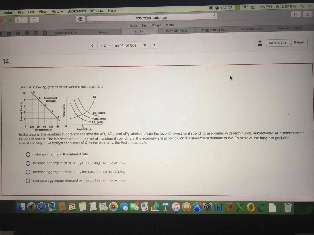 Solved Use The Following Graphs To Answer The Next Questi Chegg