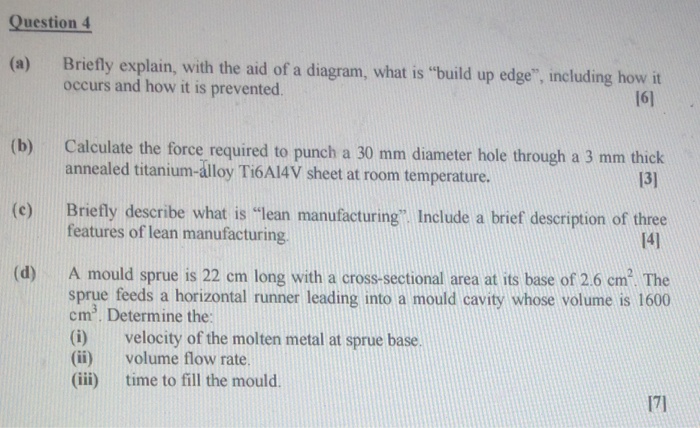 Solved Briefly Explain With The Aid Of A Diagram What Is Chegg