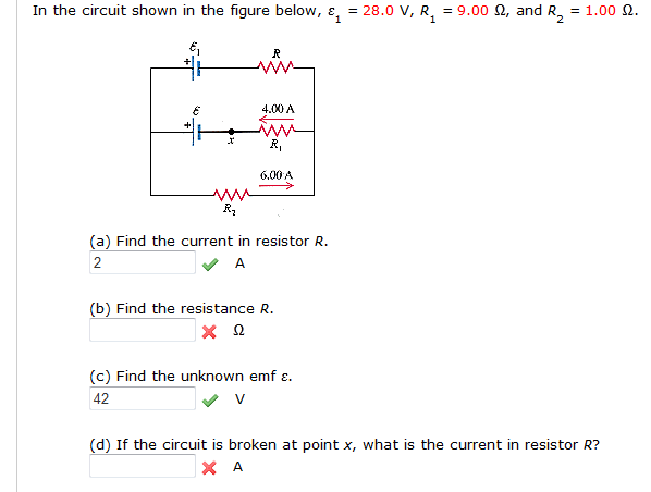 Solved In The Circuit Shown In The Figure Below 1 28 0 Chegg