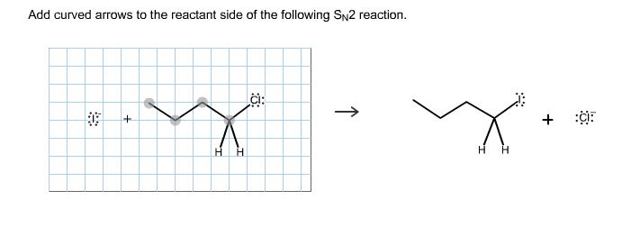 Solved Add Curved Arrows To The Reactant Side Of The Foll Chegg Com