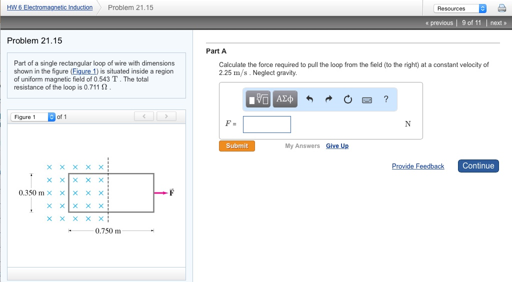 Solved HW 6 Electromagnetic Induction Problem 21 Problem Chegg