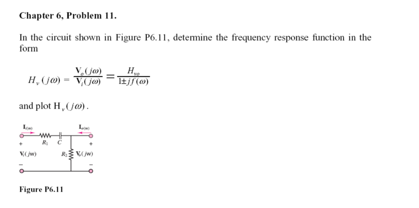 Solved In The Circuit Shown In Figure P Determine The Chegg