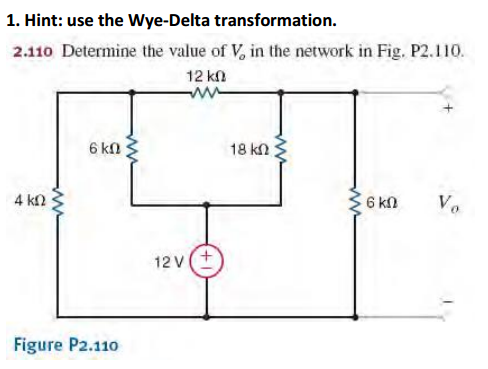 Solved Determine The Value Of V O In The Network In Fig Chegg