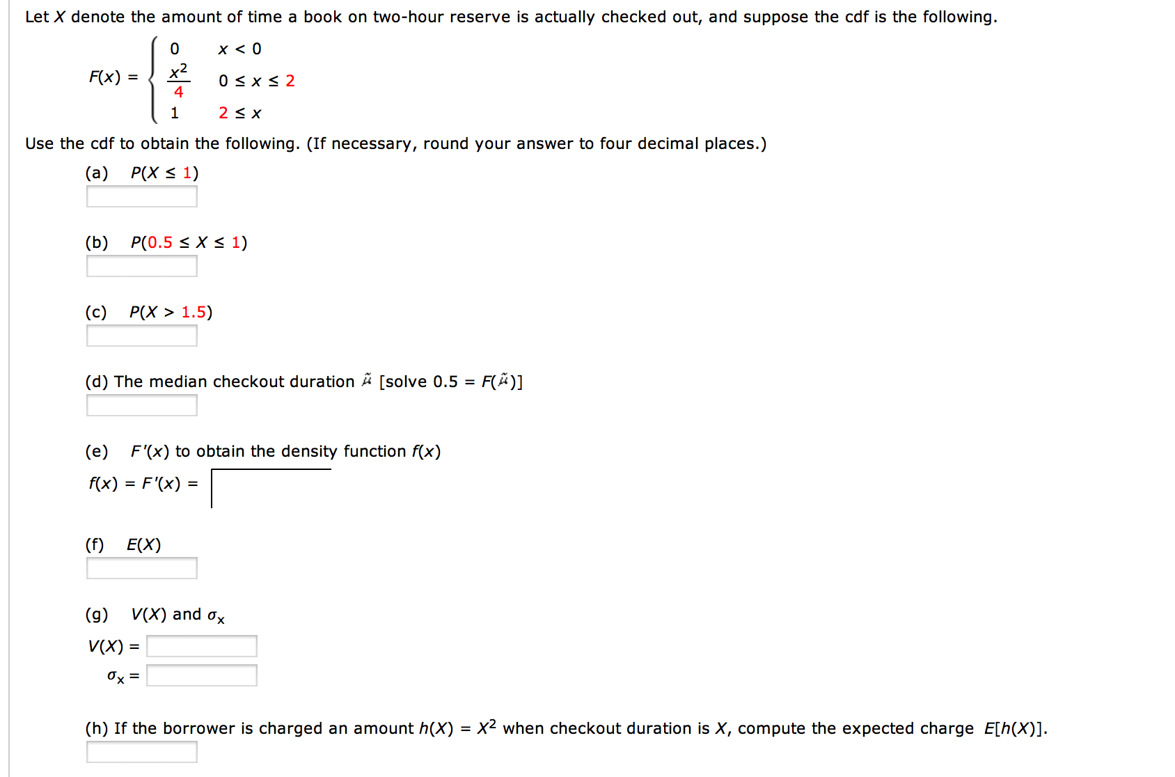 Let X Denote The Amount Of Time A Book On Two Hour Chegg