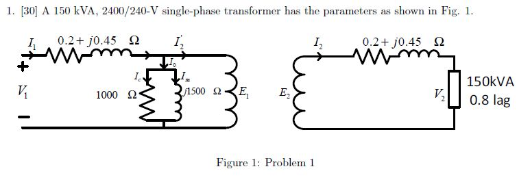 A Kva V Single Phase Transformer Has Chegg