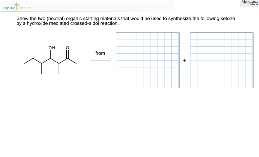 Solved Show The Two (neutral) Organic Starting Materials
