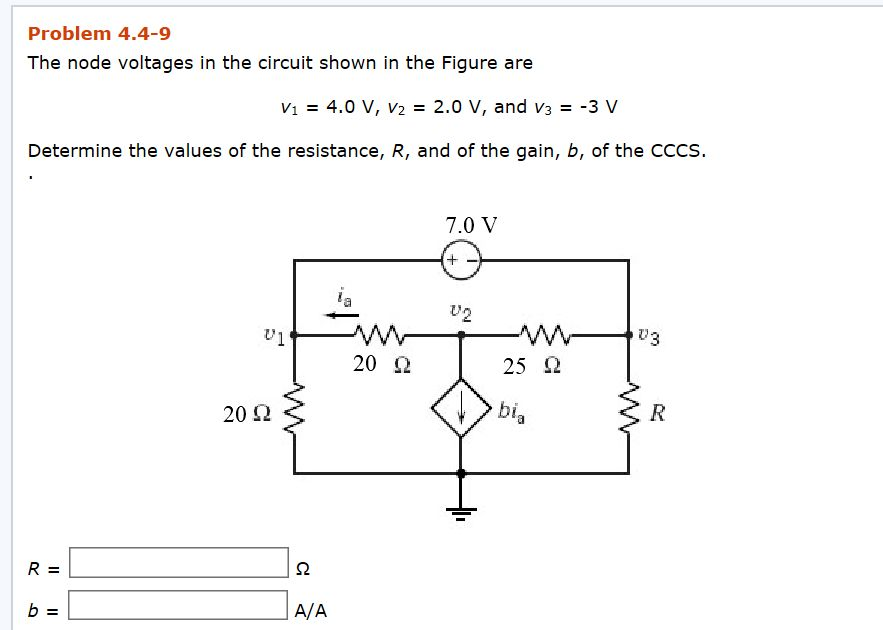 Solved Problem 4 3 3 Determine The Node Voltage Va For The Chegg