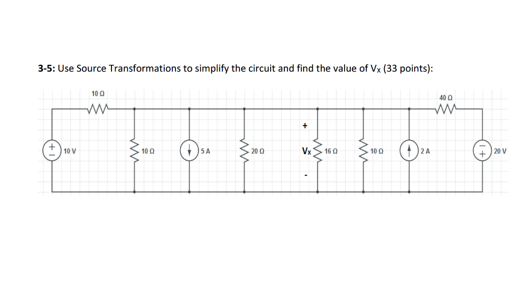 Solved Use Source Transformations To Simplify The Circuit Chegg