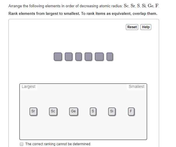 solved-arrange-the-following-elements-in-order-of-decreas-chegg