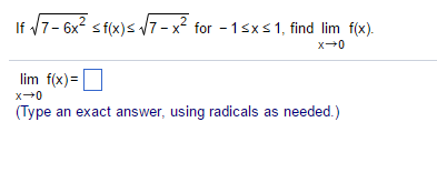 Solved If Squareroot X Lessthanorequalto F X Chegg