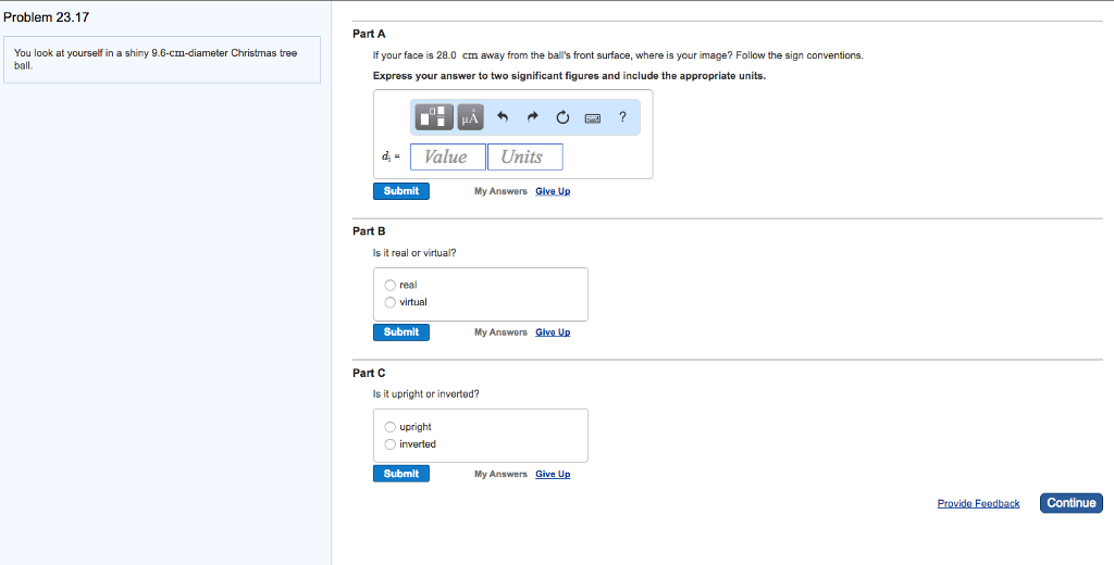 Solved Problem 23 17 Part A You Look At Yourself In A Shiny Chegg