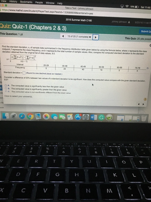 Statistics And Probability Archive June Chegg