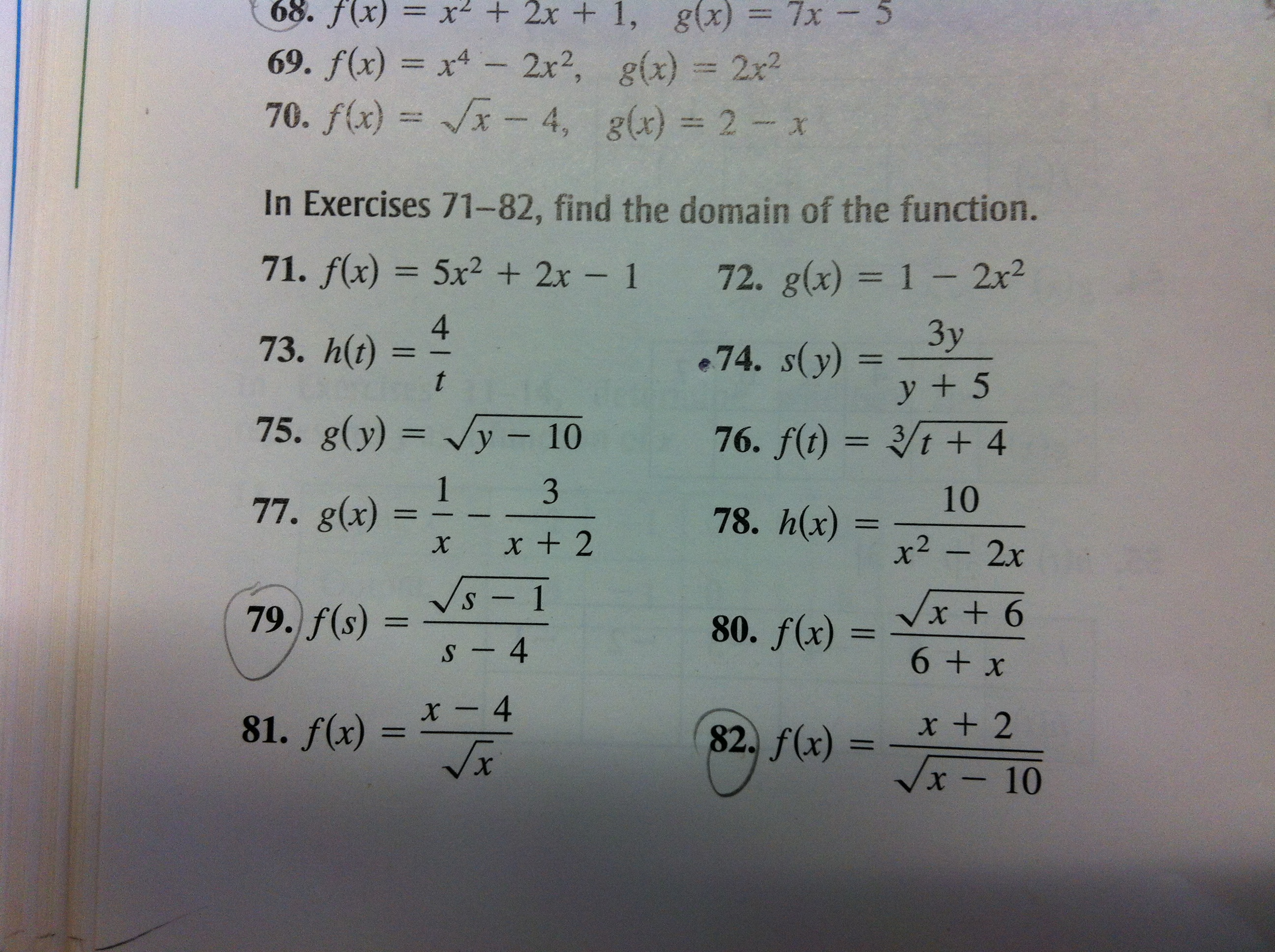 Solved F(x) = X2 + 2x + 1, G(x) = 7x 5 F(x) = X4 2x2,