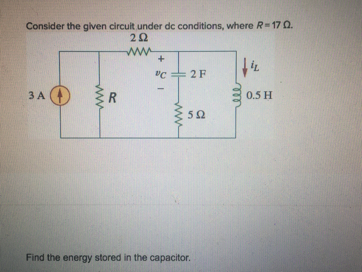 Solved Consider The Given Circuit Under Dc Conditions Where Chegg