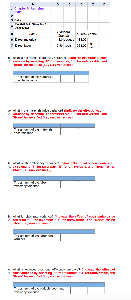 Solved Chapter Applying Excel Data Exhibit Chegg