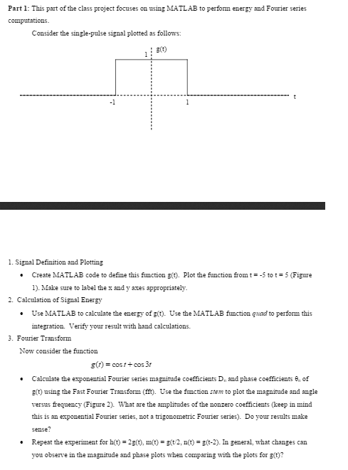 Solved This Part Of The Class Project Focuses On Using Chegg